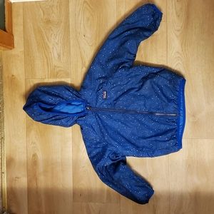 Patagonia constellation print reversible jacket